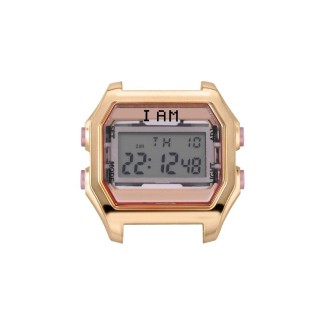 I AM women's pink and rose gold IAM003 digital watch