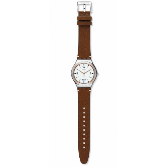 Men's Swatch TV Show leather watch - YWS443