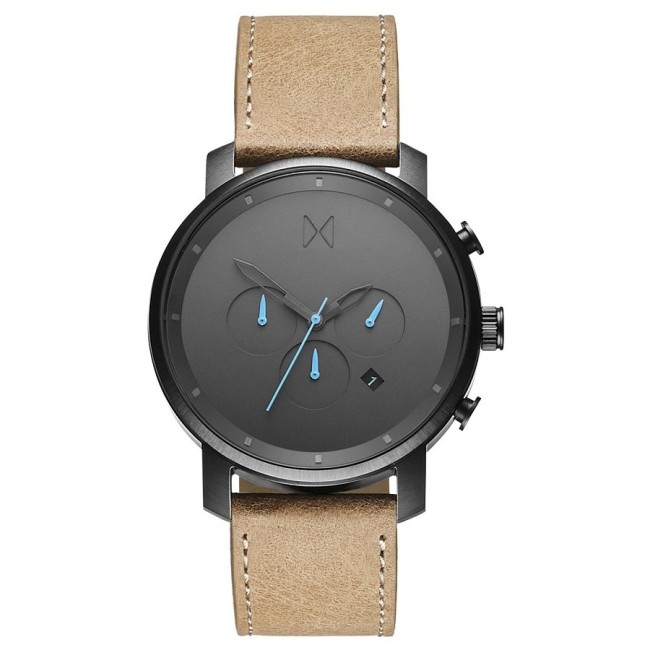 MVMT Gunmetal Sandstone Chrono Watch - MC01GML