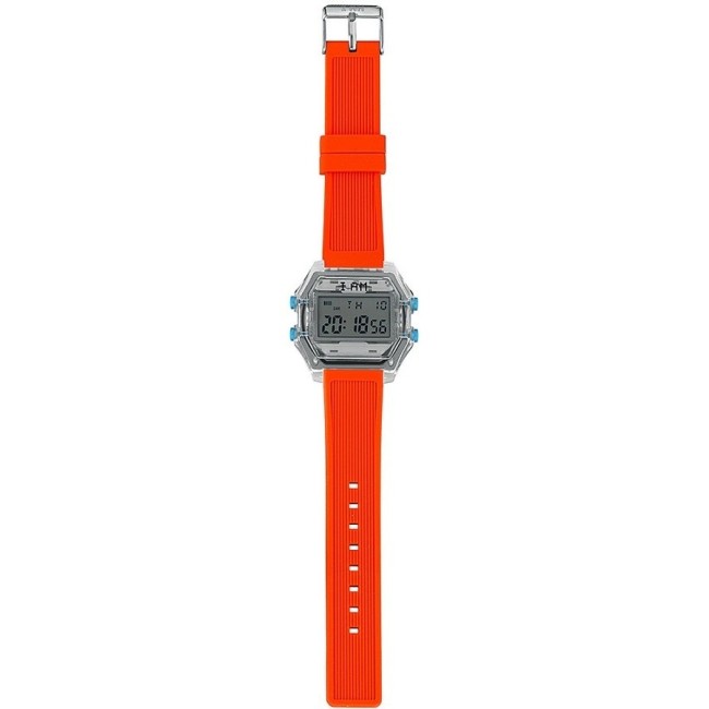 Orologio Digitale uomo I AM grigio/arancio IAM110308