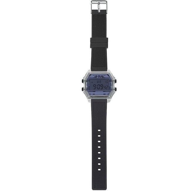 Herren Digitaluhr I AM blau / schwarz - IAM108301