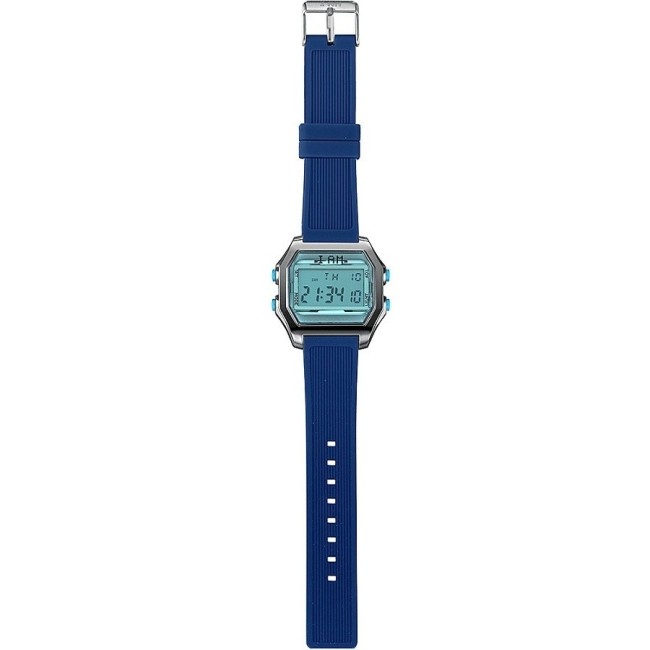 Herren Digitaluhr I AM blau / dunkelblau IAM102302