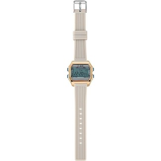 I AM Damen Digitaluhr hellblau / grau - IAM002204