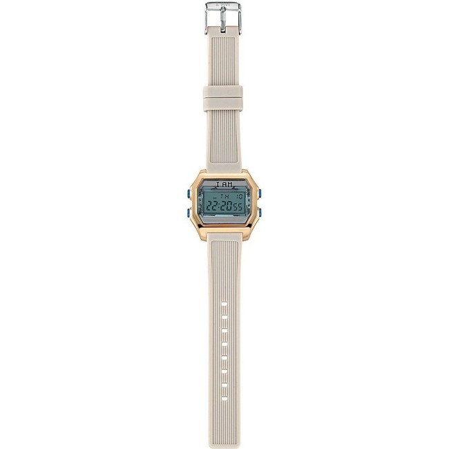I AM Damen Digitaluhr hellblau / grau - IAM002204