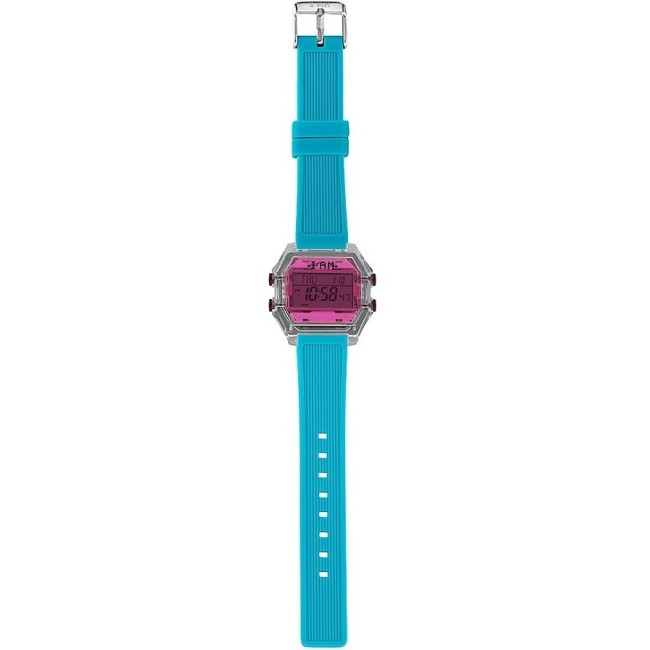 I AM fucsia / aqua green Digital Watch - IAM009207