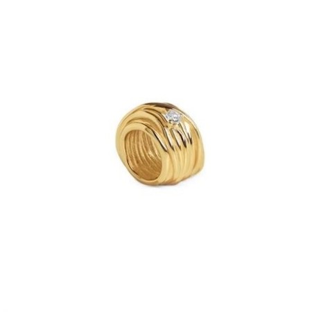 Pendente Filo della vita oro giallo e diamante - AN1002GBT