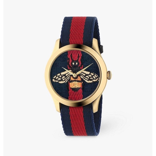 Gucci Herrenuhr G-Timeless Contemporary blau - YA1264061A