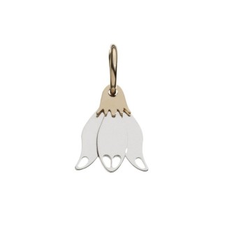 Pendant Queriot BD Fleur de Neige - F18A03BDFDN