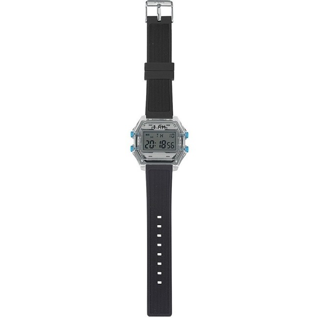 Herren Digitaluhr I AM grau / schwarz - IAM110301