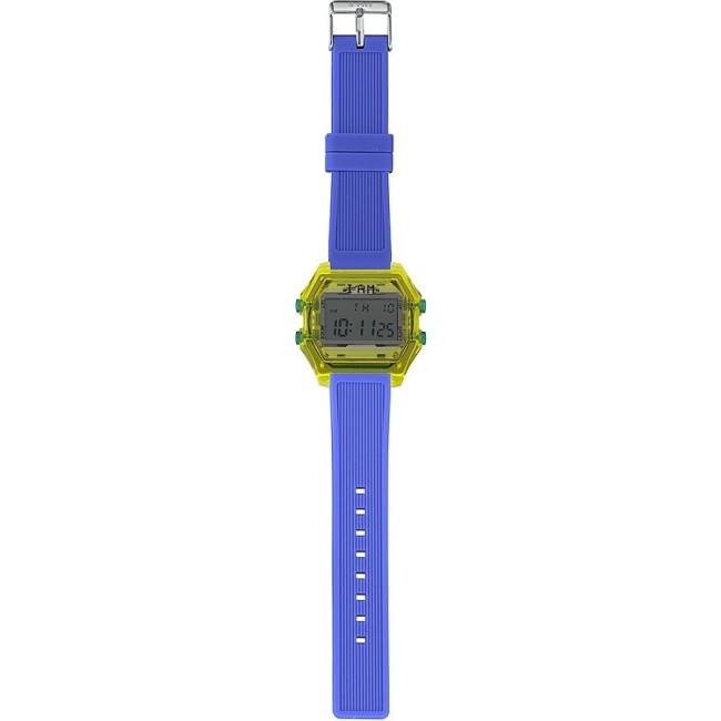 Herren Digitaluhr I AM grau / electric blue - IAM109306