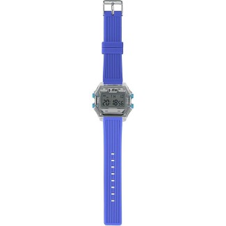 Herren Digitaluhr I AM grau / blau - IAM110306