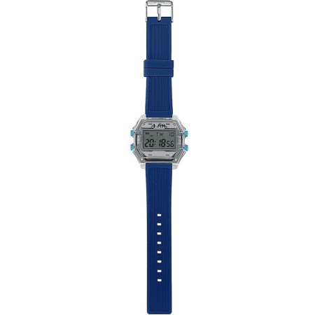 Herren Digitaluhr I AM grau / blau - IAM110302