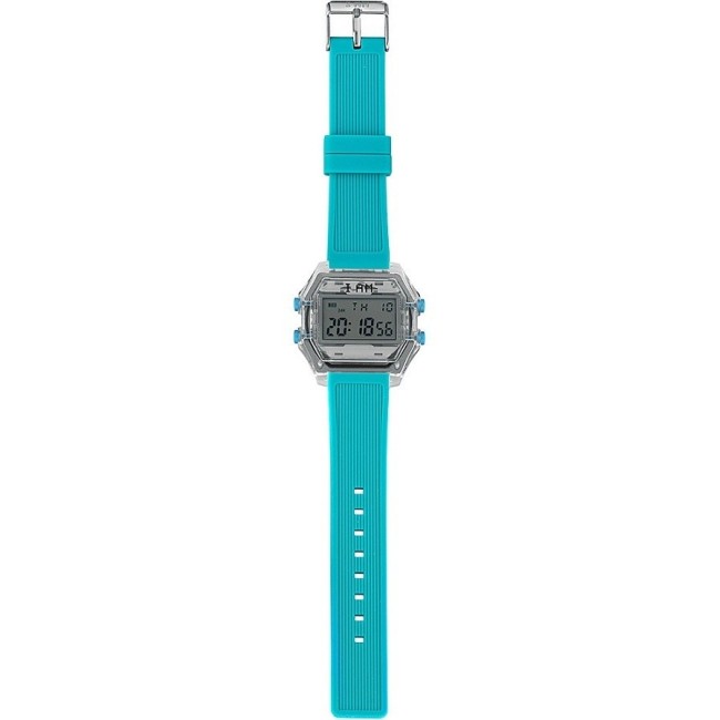 Herren Digitaluhr I AM grau / blau - IAM110307