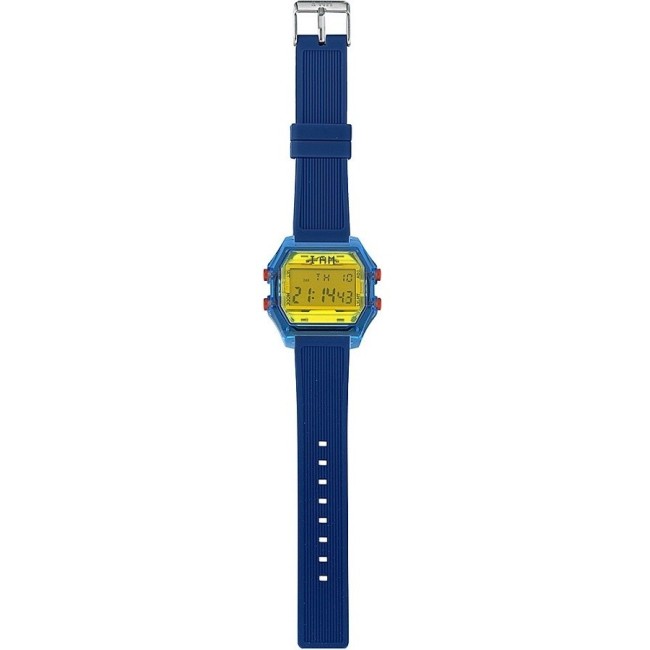 Herren Digitaluhr I AM gelb / blau - IAM106302
