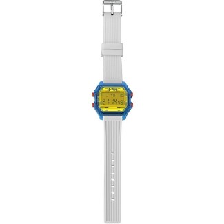 Men's digital watch I AM yellow / white - IAM106305