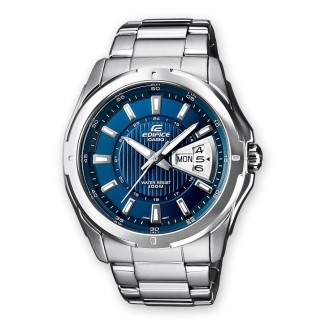 Casio Edifice Uhr, Datumsanzeige aus Stahl - EF-129D-2AVEF