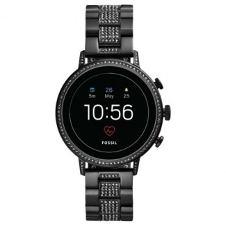 Fossil Smart Watch Fossil Q Venture Black Swarovski - FTW 6023