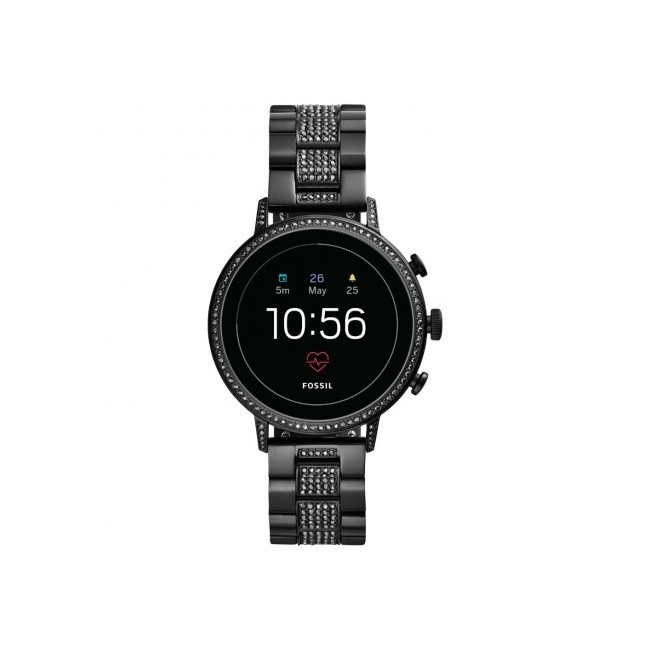 Fossil Smart Watch Fossil Q Venture Black Swarovski - FTW 6023
