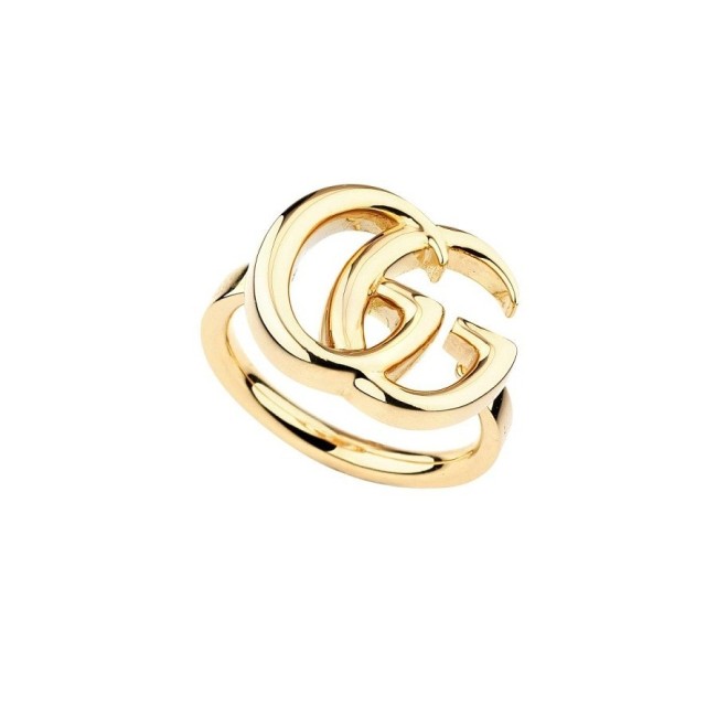 Anello Gucci GG Running oro giallo grande - YBA525686001