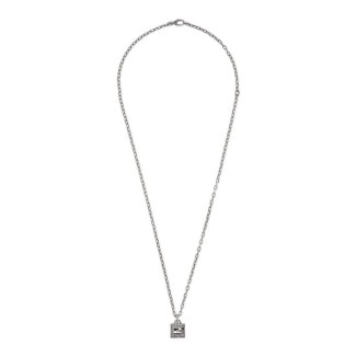 Collana Gucci con cubo G Quadro pendente in argento - YBB552768001