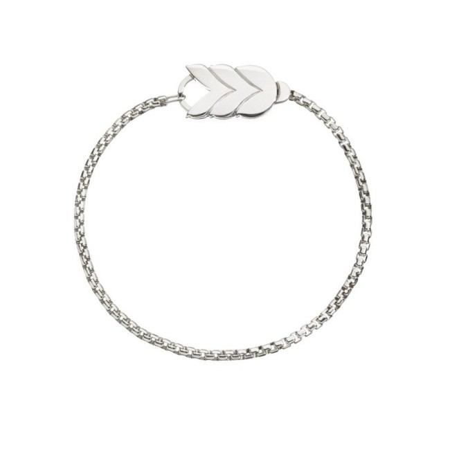 Bracciale spiga grande Queriot in argento - B18A00SPG