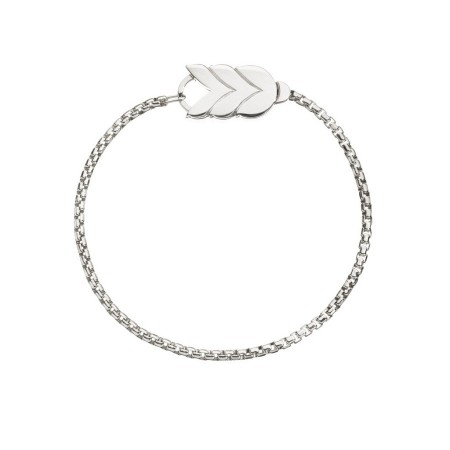 Spiga big silver Queriot bracelet - B18A00SPG