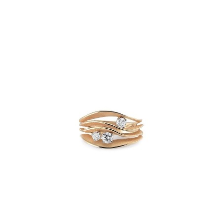 Annamaria Cammilli Dune Precious ring in orange gold