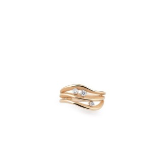 Annamaria Cammilli Luxor ring in orange gold - GAN2632J 2