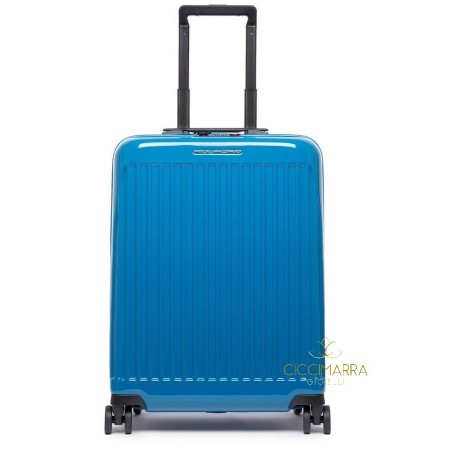 Trolley Piquadro ultra slim rigido blu Seeker - BV4425SK70/BLU