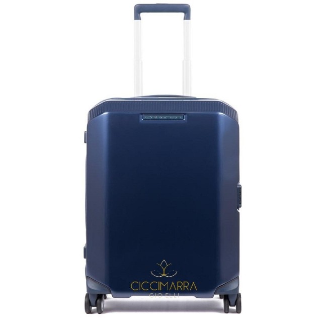 Trolley Piquadro ultra slim rigido blu PiQ3 - BV4425CB/BLU