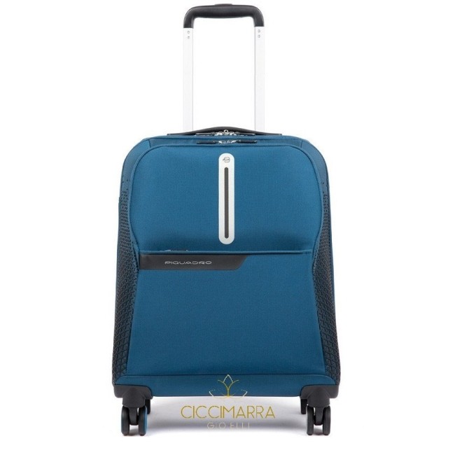 Trolley Piquadro ultra slim quattro ruote Coleos - BV3849OS39/BLU