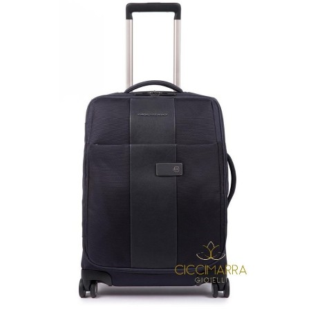 Piquadro ultraflacher Slip mit vier Rädern - BV4343BR / BLUE Trolley