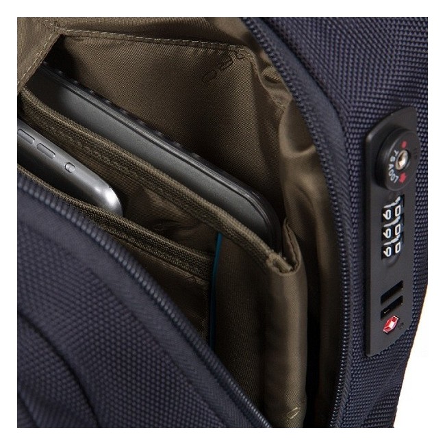 Cartella Trolley Piquadro Brief blu - BV4729BR/BLU