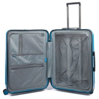 Trolley Piquadro medio quattro ruote rigido blu Seeker BV4427SK70/BLU 2