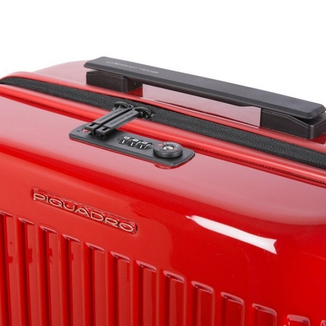 Trolley Piquadro ultra slim rigido rosso Seeker - BV4425SK70/R
