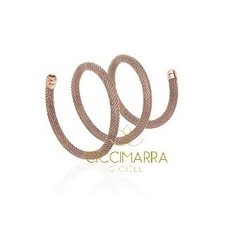 Bracciale Breil in acciaio rosè New Snake - TJ2714