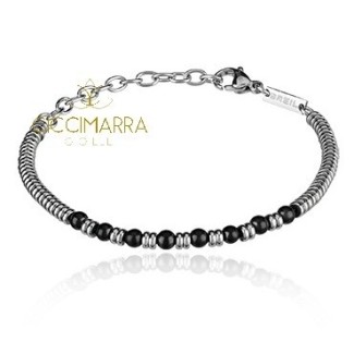 Breil B Fence bracelet with mini spheres of Shungite TJ2778