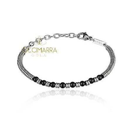 Breil B Fence bracelet with mini spheres of Shungite TJ2778