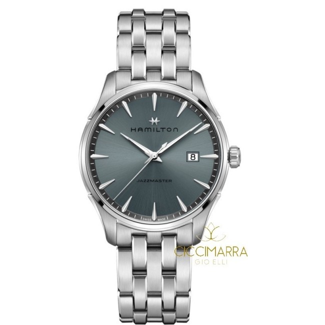 Hamilton Jazzmaster watch steel - H32451142