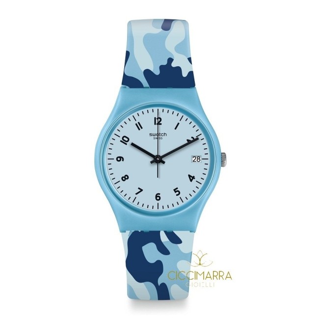 Gent Camoublue Swatch Uhr - GS402