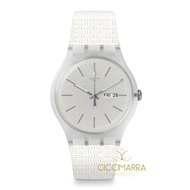 Swatch Uhr New Gent Bricablanc - SUOW710