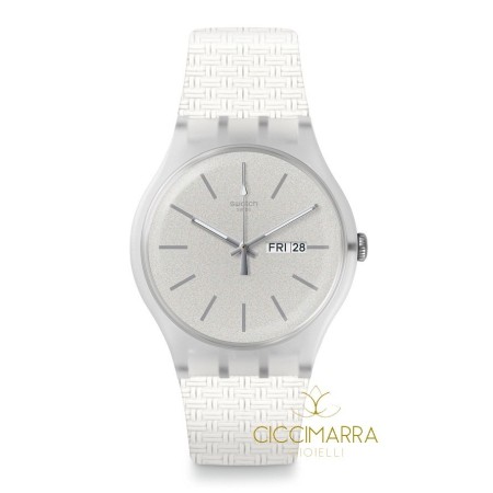 Swatch Uhr New Gent Bricablanc - SUOW710