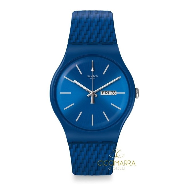 Swatch watch New Gent Bricablue - SUON711