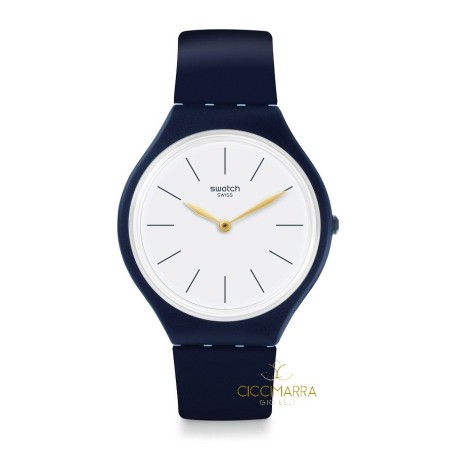 Blue Swatch Skin Skinblackwall Uhr - SVON102C