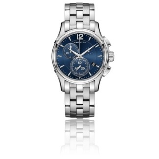 Orologio Hamilton JazzMaster Chrono Quartz blu - H32612141