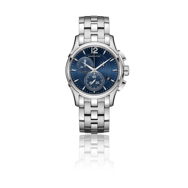 Hamilton JazzMaster Chrono Quarzuhr blau - H32612141