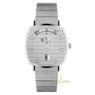 Gucci Grip Damenuhr aus Silber - YA157401