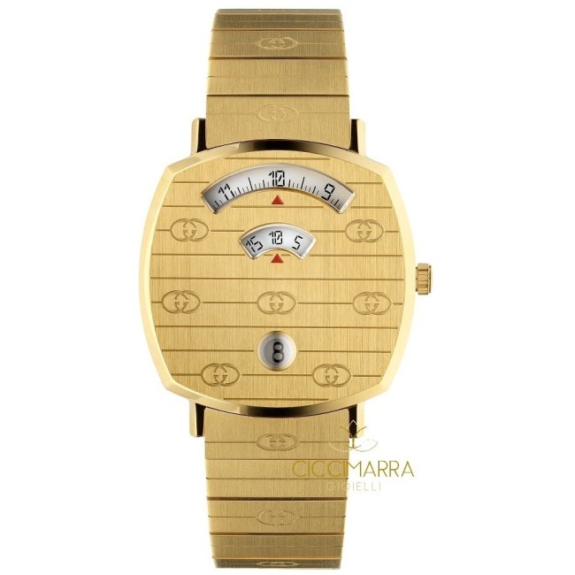 Gucci Grip goldene Damenuhr - YA157403