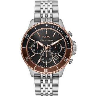 Michael Kors Herrenuhr Bayville Rosé Chronograph - MK8725