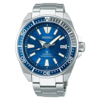 Seiko Prospex Samurai automatische blaue Uhr SRPD23K1